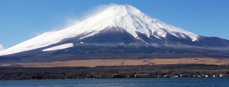 富士と山中湖